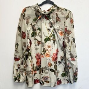 Alberto Makali floral print blouse